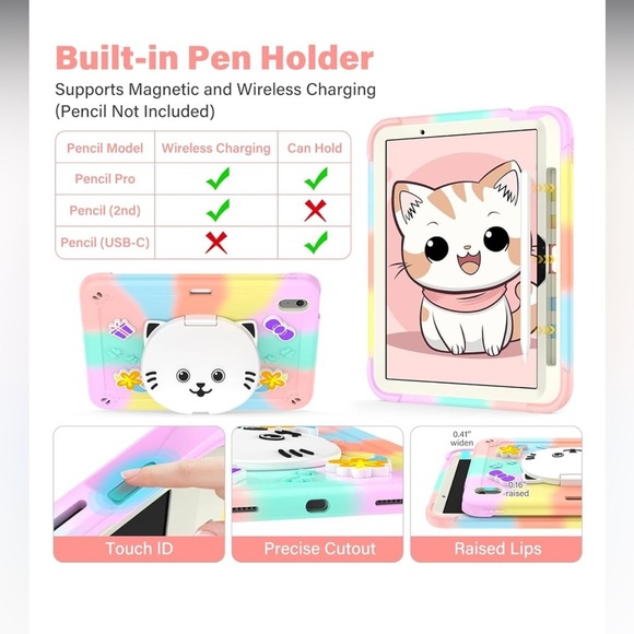 AOKOZZY Case for iPad 9th generation 2022 - Picture 4 of 6